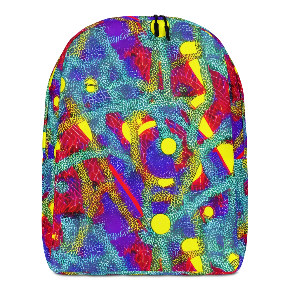 Chromatic Safari on Minimalist Backpack — Front