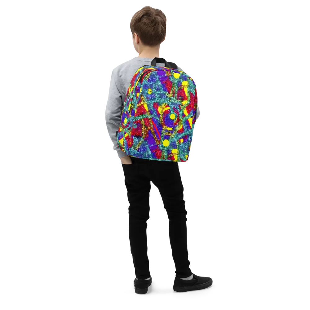 Chromatic Safari on Minimalist Backpack — Right Front