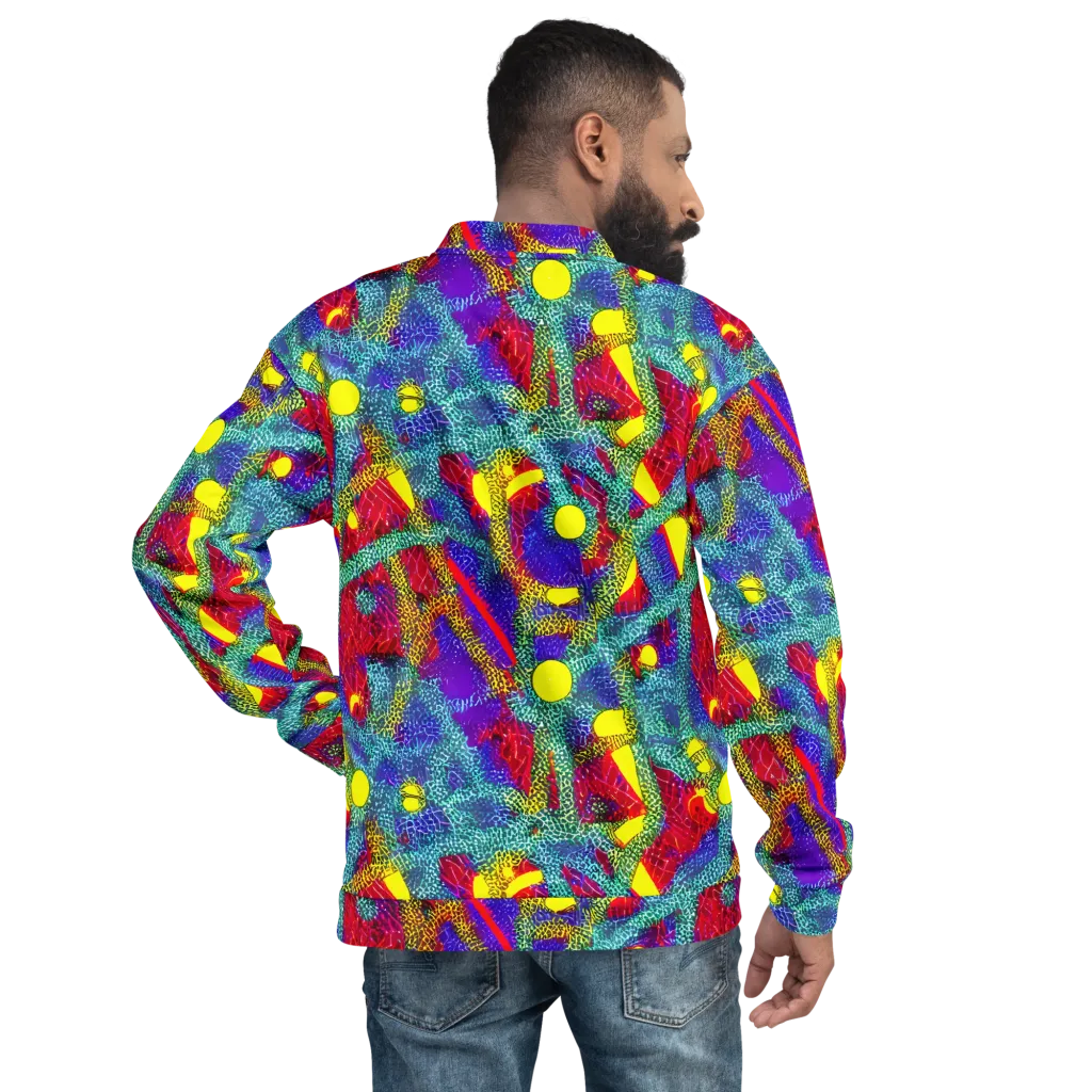 Chromatic Safari on Bomber Jacket — Back