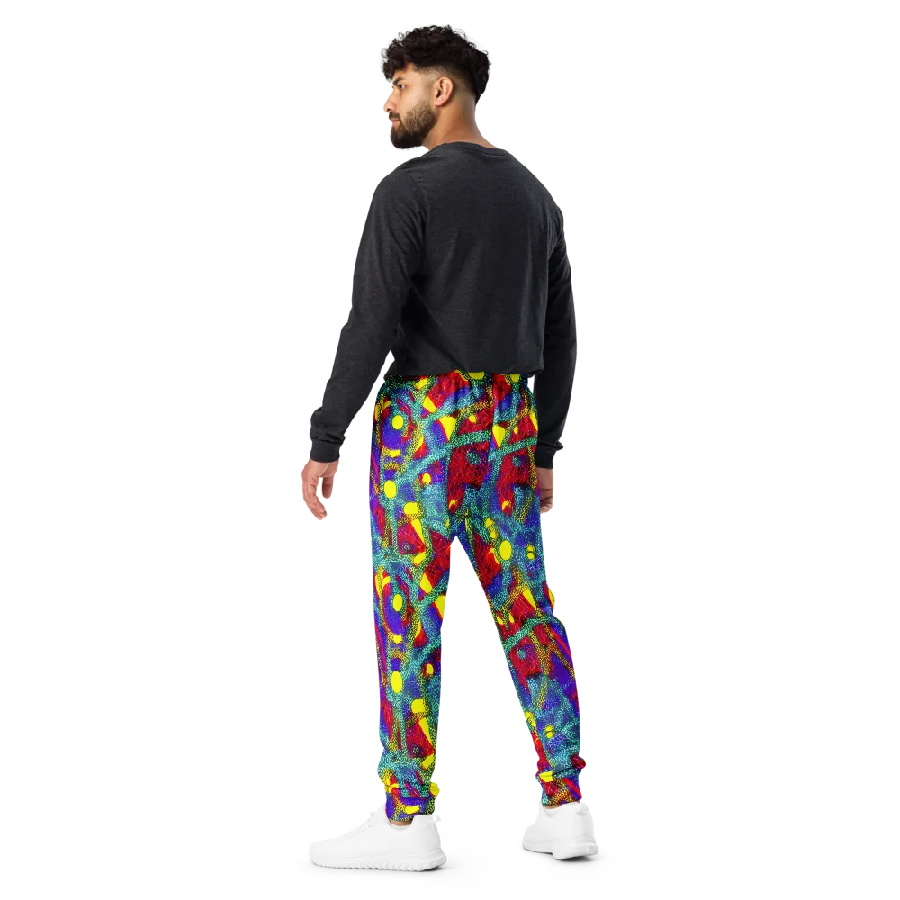 Chromatic Safari on Men's Joggers — Back