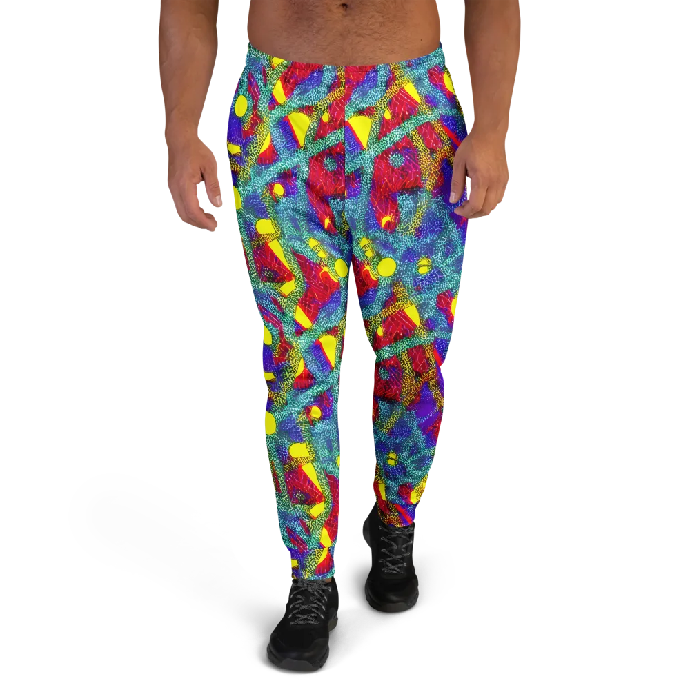 Chromatic Safari on Men's Joggers — Front