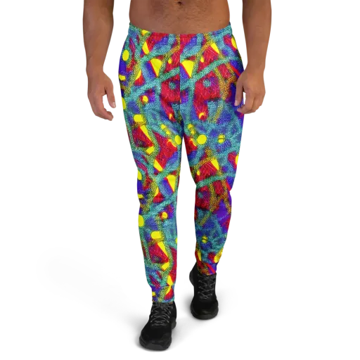 Chromatic Safari on a Men's Joggers