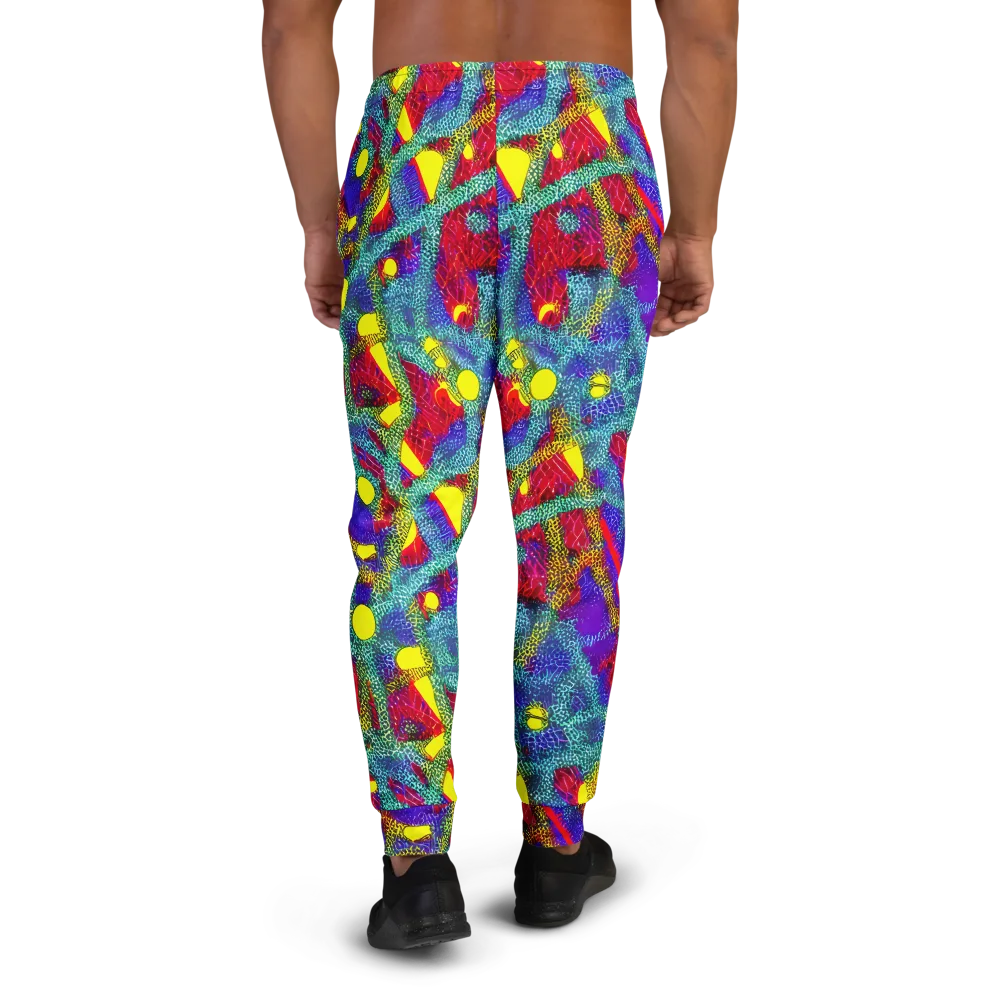 Chromatic Safari on Men's Joggers — Back