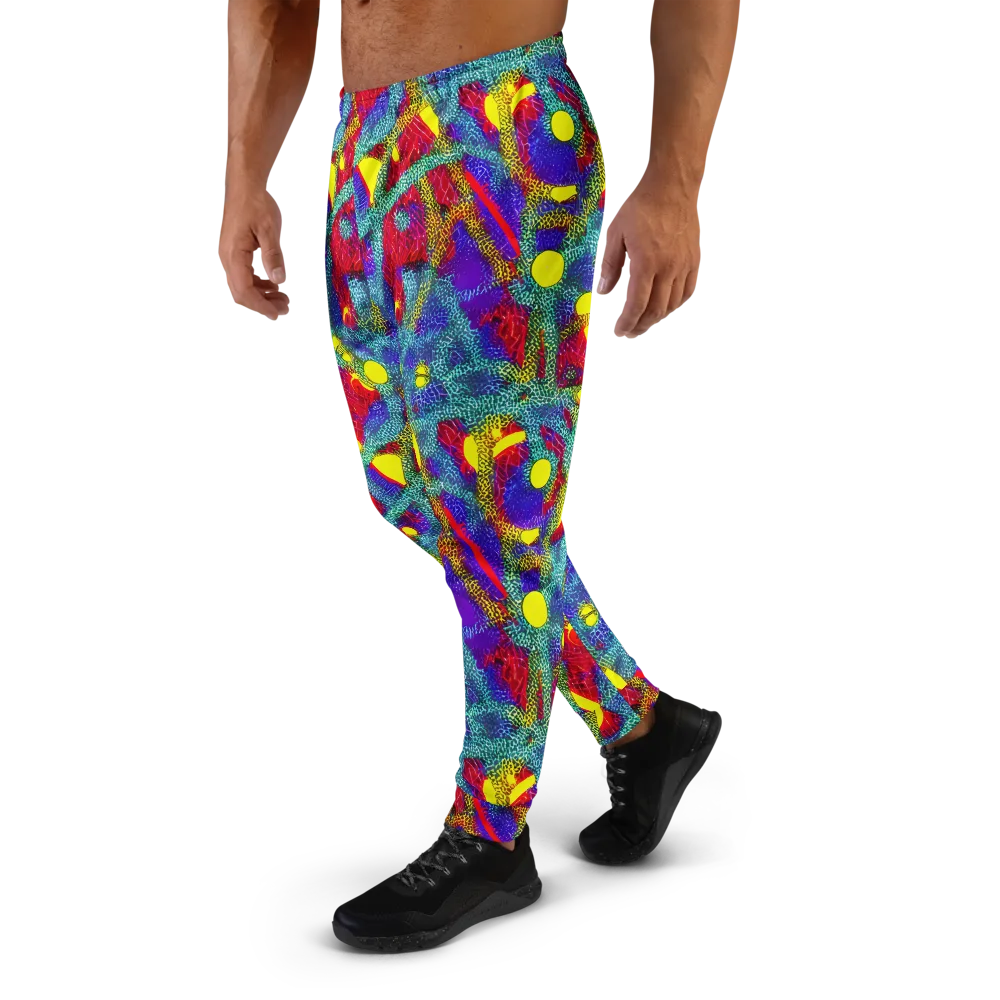 Chromatic Safari on Men's Joggers — Left