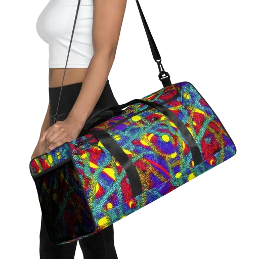 Chromatic Safari on a Duffle Bag