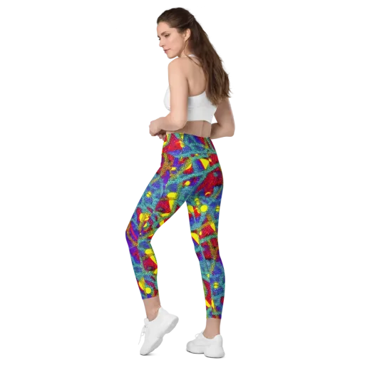 Chromatic Safari on a Leggings with Pockets