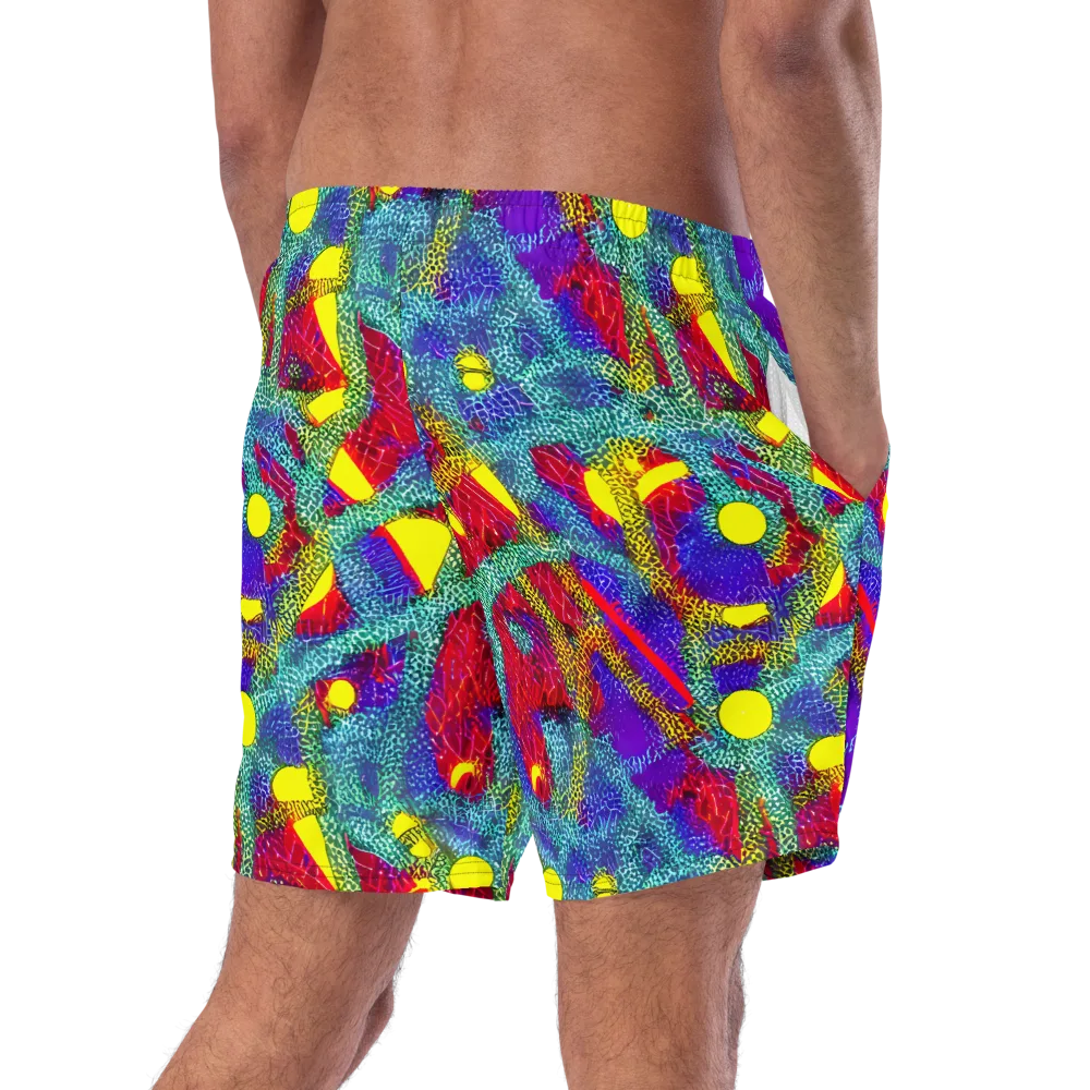 Chromatic Safari on Swim Trunks — Right Back
