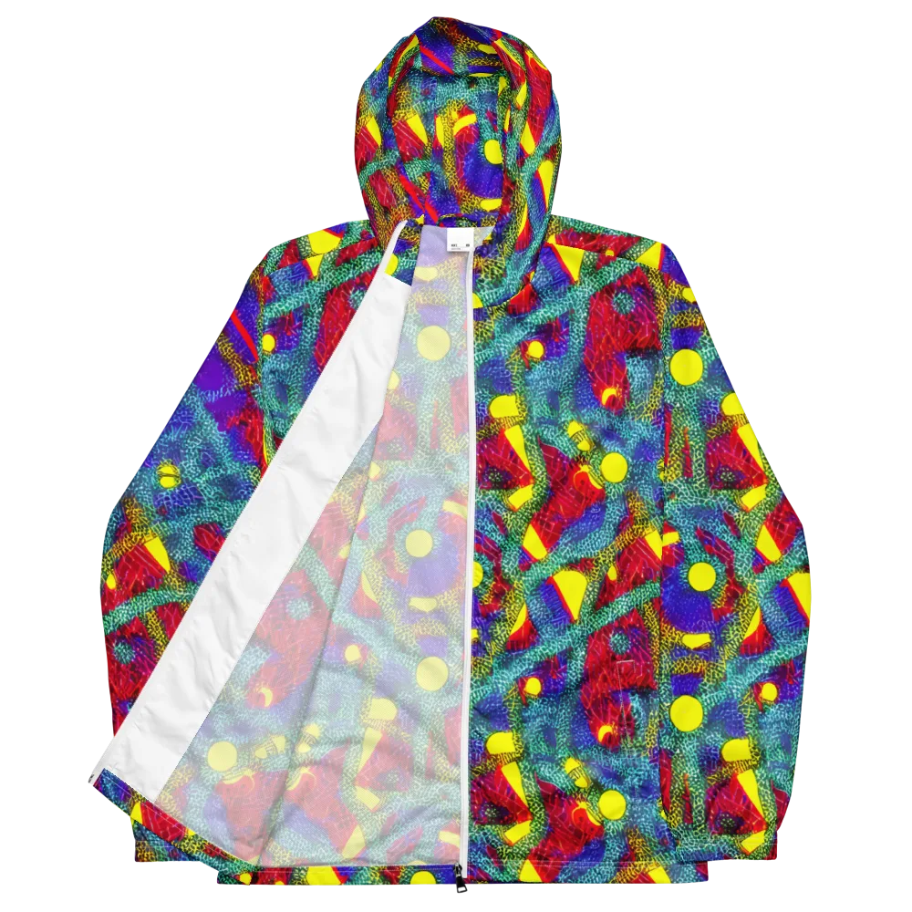 Chromatic Safari on Men's Windbreaker — Front