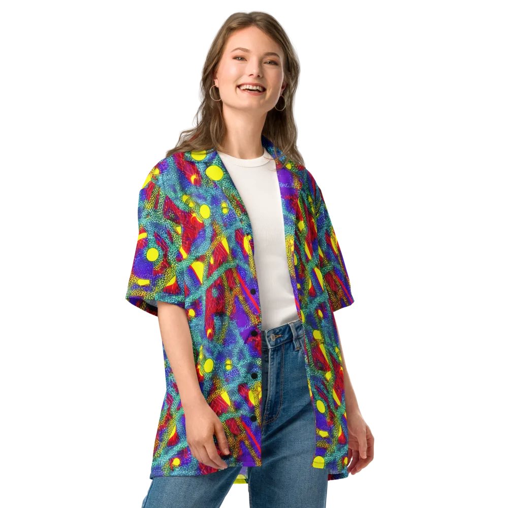 Chromatic Safari on Button Shirt — Front