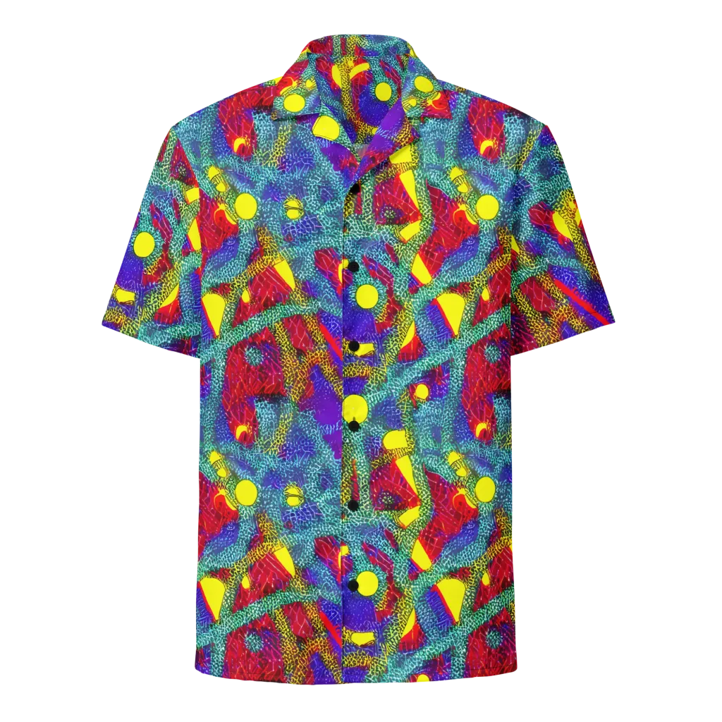 Chromatic Safari on Button Shirt — Front
