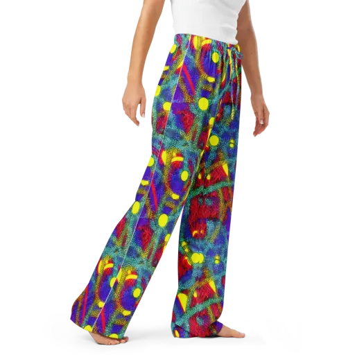 Chromatic Safari on a Women's Pajama Pants