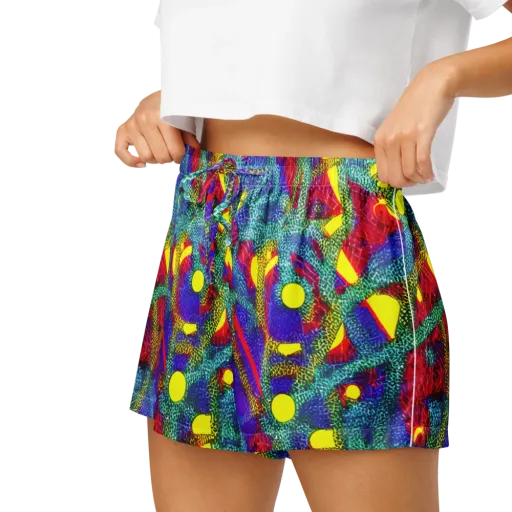 Chromatic Safari on a Women's Pajama Shorts