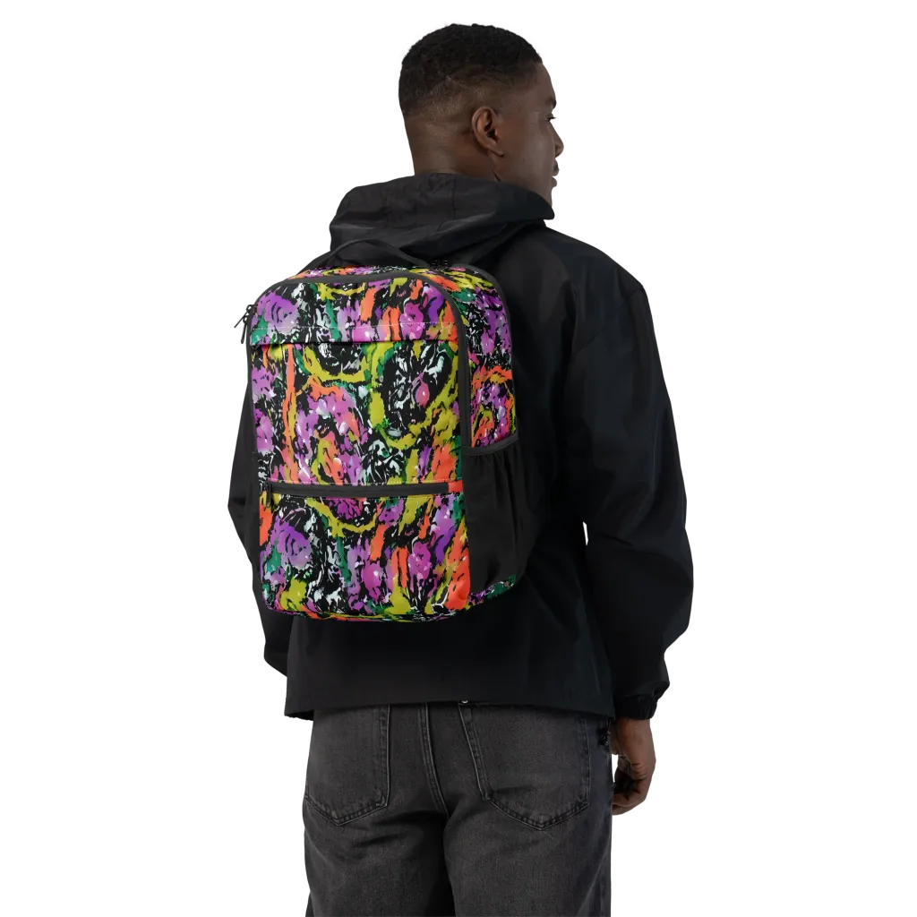 Chromatic Uproar on Utility Backpack — Back