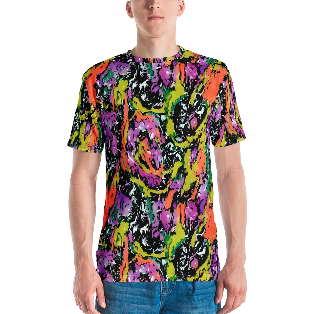 Chromatic Uproar on Men's Crew Neck T-Shirt — Front