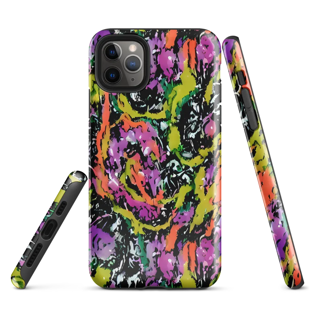 Chromatic Uproar on Tough Case for iPhone® — Front