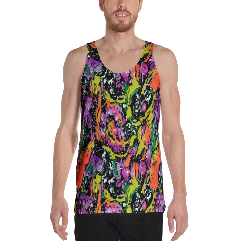 Chromatic Uproar on Men's Tank Top — Front
