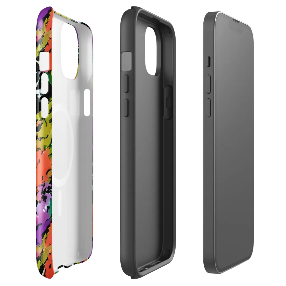 Chromatic Uproar on MagSafe Tough Case for iPhone® — Front
