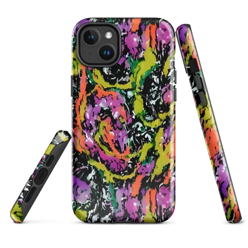 Chromatic Uproar on a MagSafe Tough Case for iPhone®