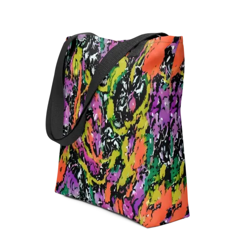 Chromatic Uproar on a Tote Bag