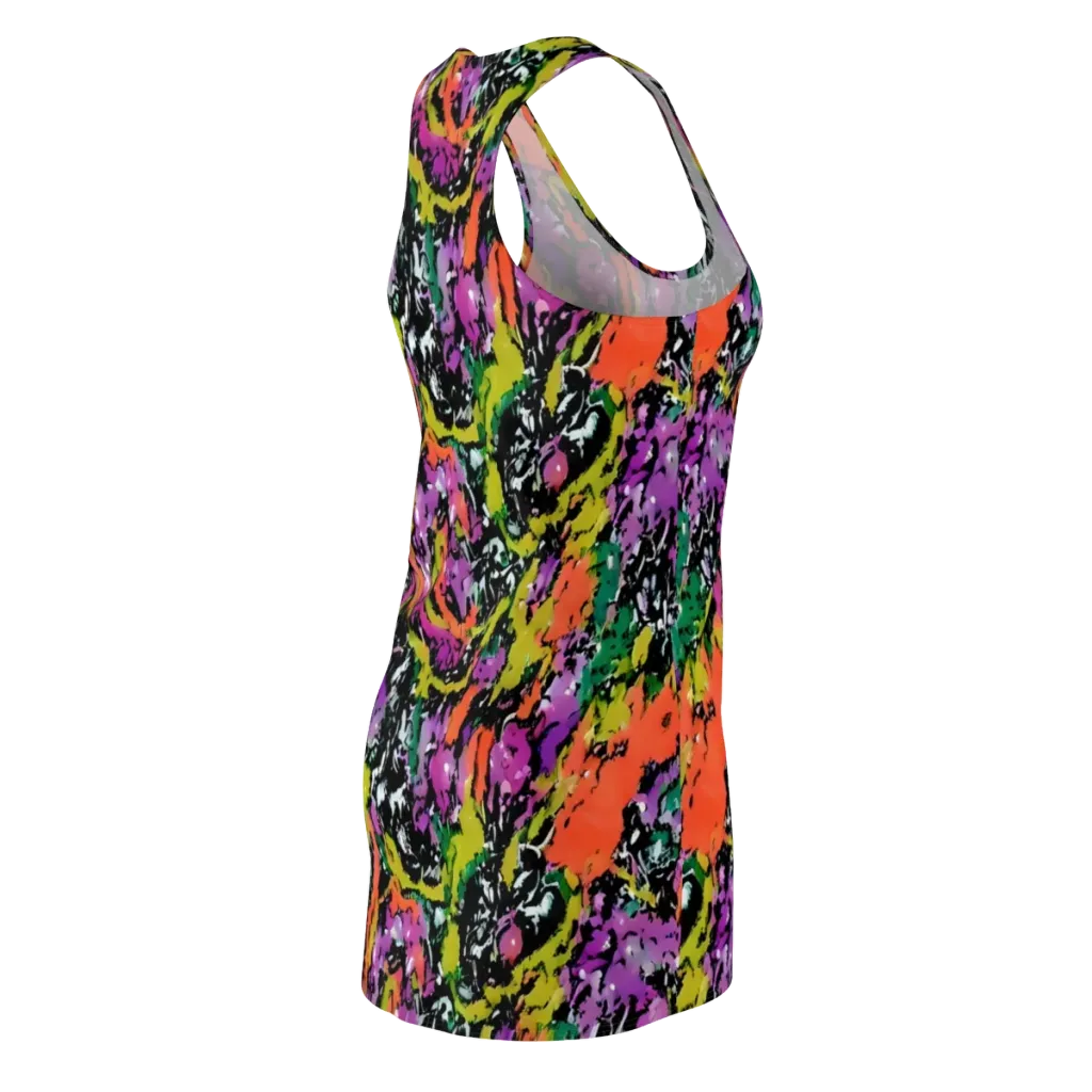 Chromatic Uproar on Racerback Dress — Back Side