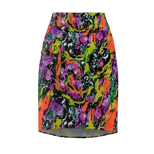 Chromatic Uproar on a Pencil Skirt