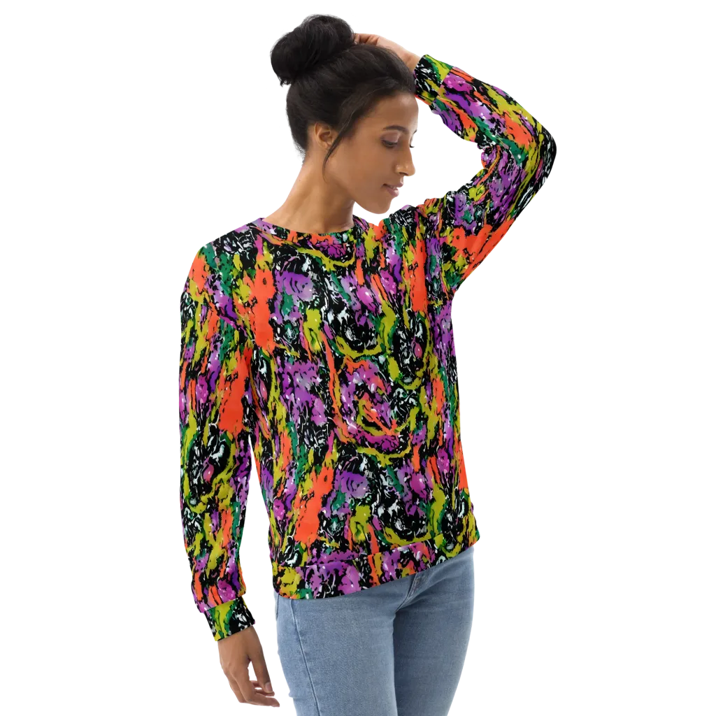 Chromatic Uproar on Sweatshirt — Right Front
