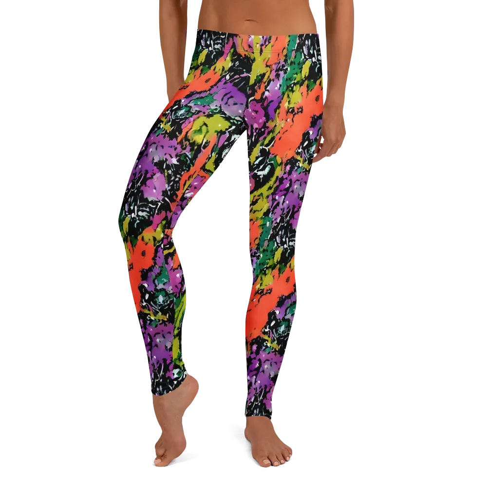 Chromatic Uproar on Leggings — Front