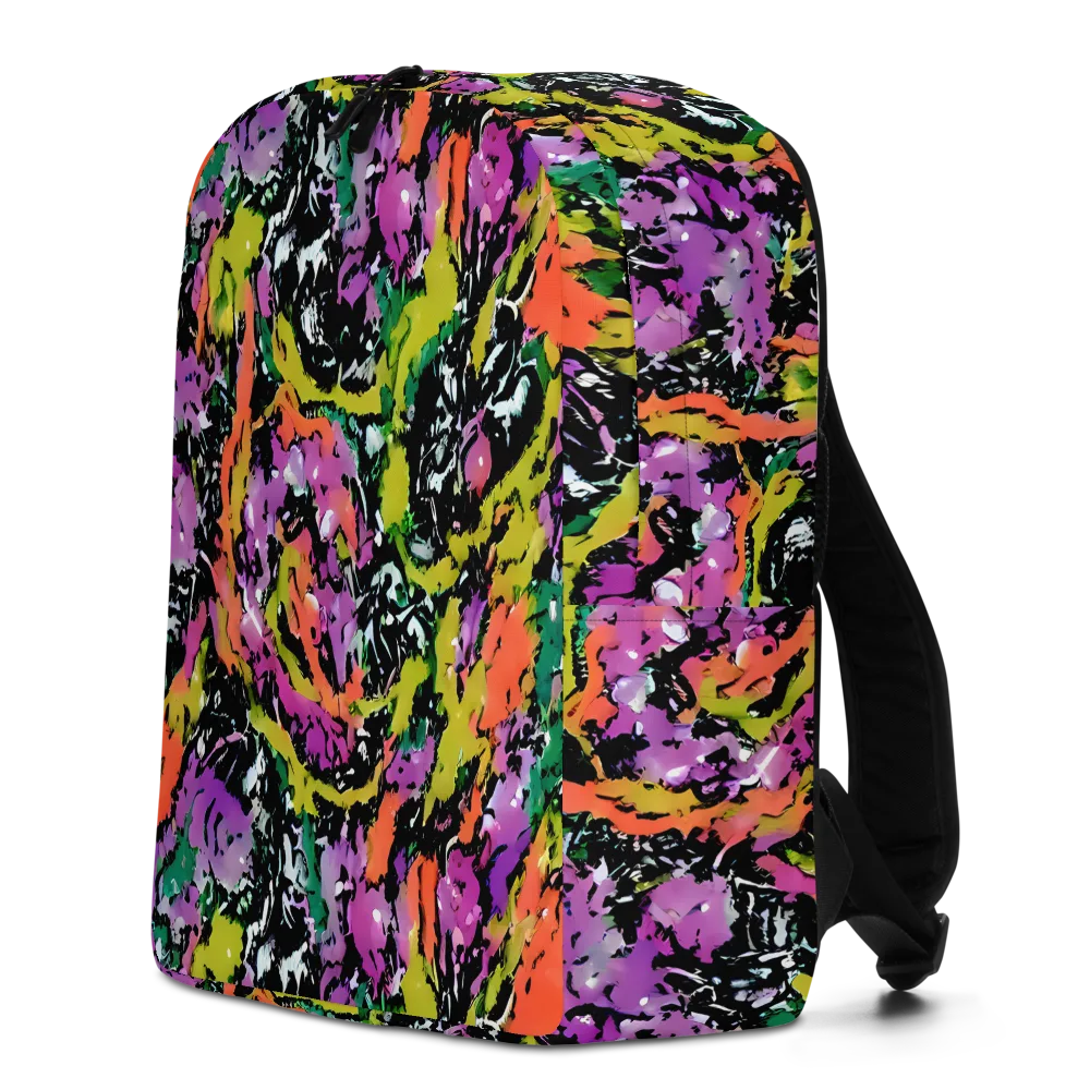Chromatic Uproar on Minimalist Backpack — Left