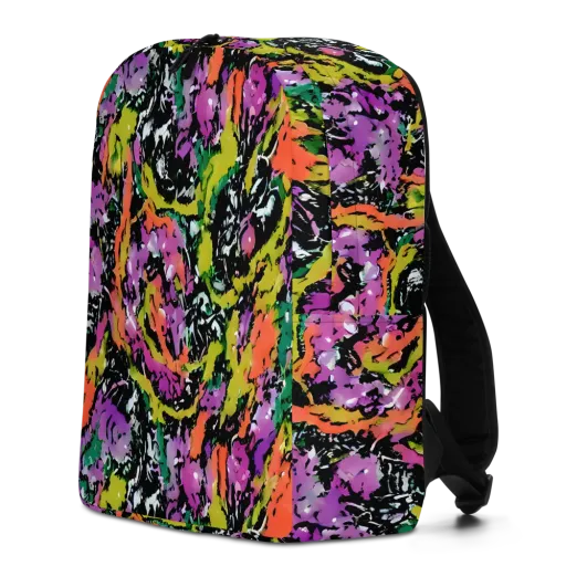 Chromatic Uproar on a Minimalist Backpack