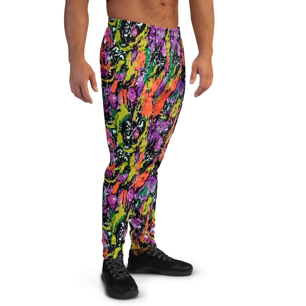 Chromatic Uproar on Men's Joggers — Right
