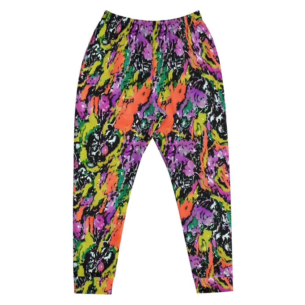 Chromatic Uproar on Men's Joggers — Front