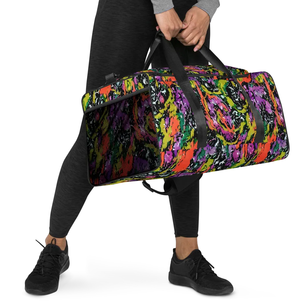 Chromatic Uproar on Duffle Bag — Right Front