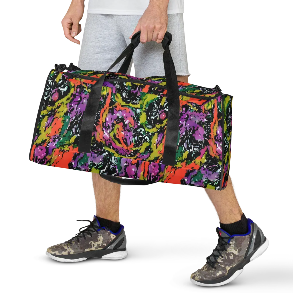 Chromatic Uproar on Duffle Bag — Front