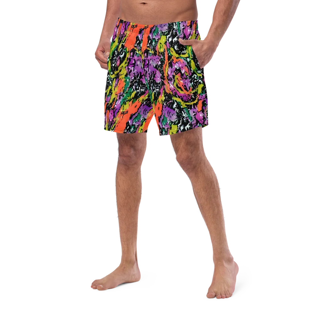 Chromatic Uproar on Swim Trunks — Left Front