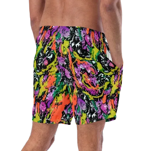 Chromatic Uproar on a Swim Trunks