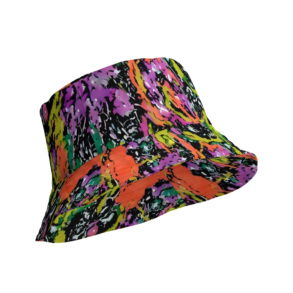 Chromatic Uproar on Reversible Bucket Hat — Product details Outside
