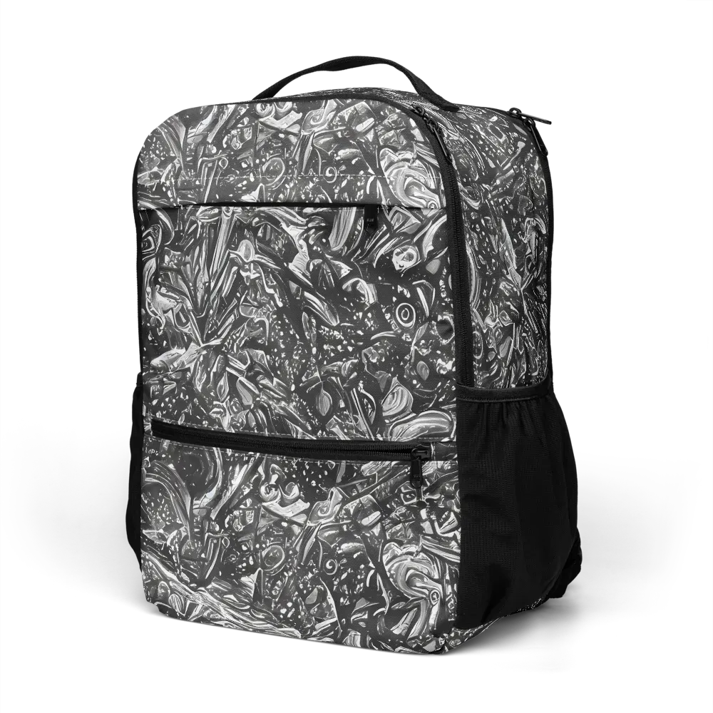 Obsidian Riddle on Utility Backpack — Left Front