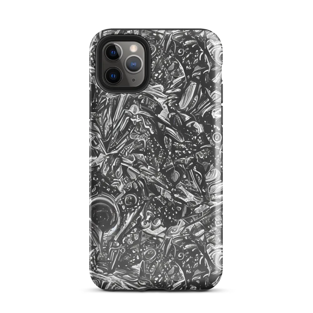 Obsidian Riddle on Tough Case for iPhone® — Front