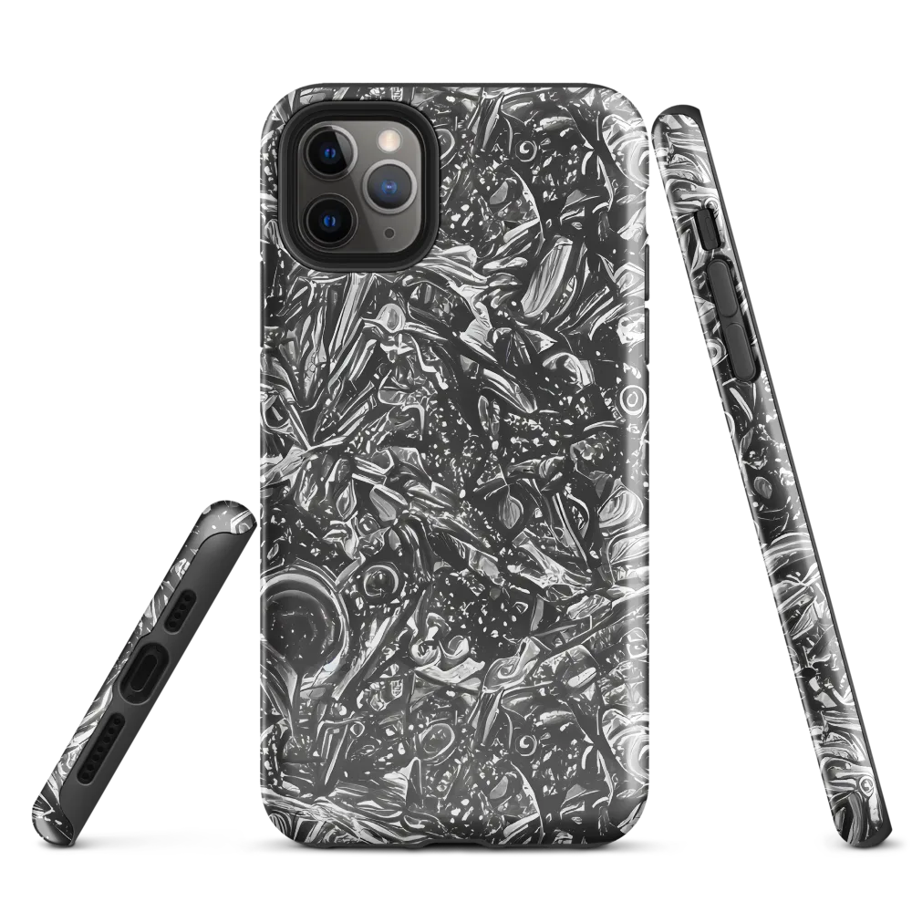 Obsidian Riddle on Tough Case for iPhone® — Front
