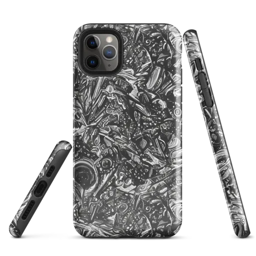 Obsidian Riddle on a Tough Case for iPhone®
