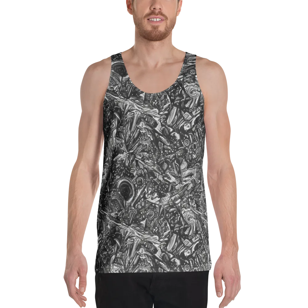 Obsidian Riddle on Men's Tank Top — Front