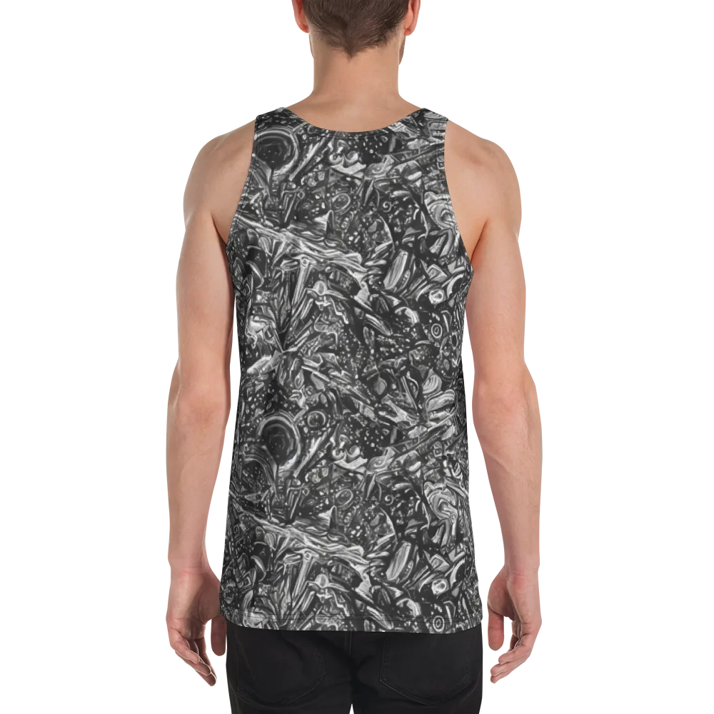Obsidian Riddle on Men's Tank Top — Back