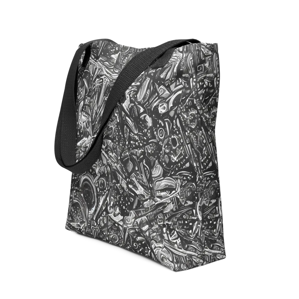 Obsidian Riddle on Tote Bag — Front