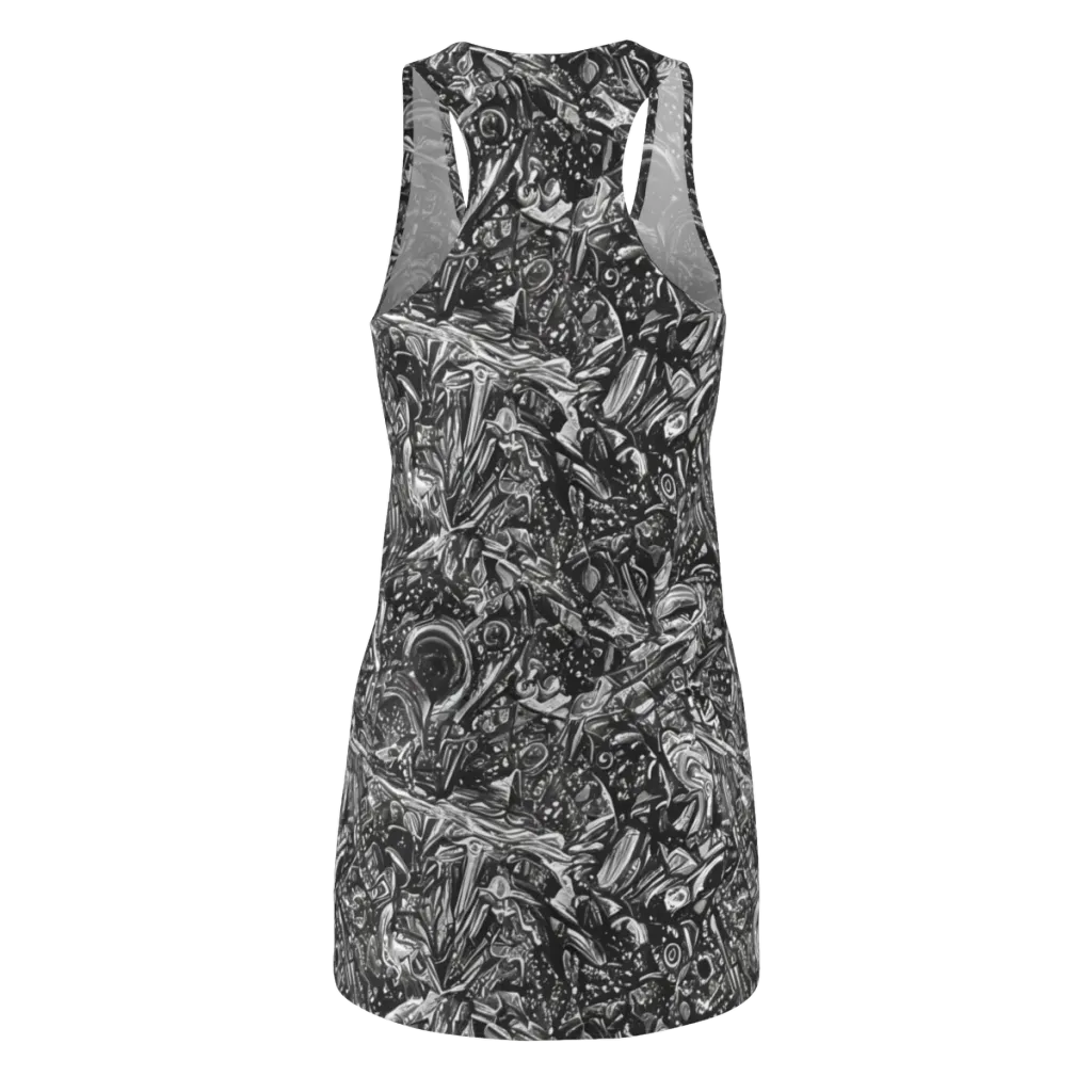 Obsidian Riddle on Racerback Dress — Back