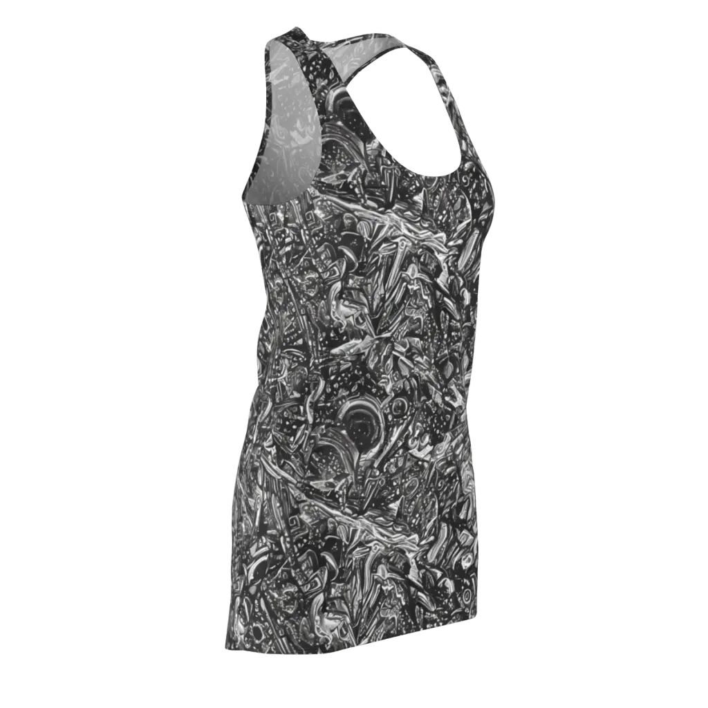 Obsidian Riddle on Racerback Dress — Front Side