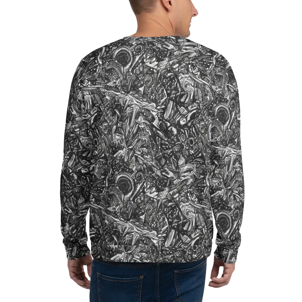 Obsidian Riddle on Sweatshirt — Back