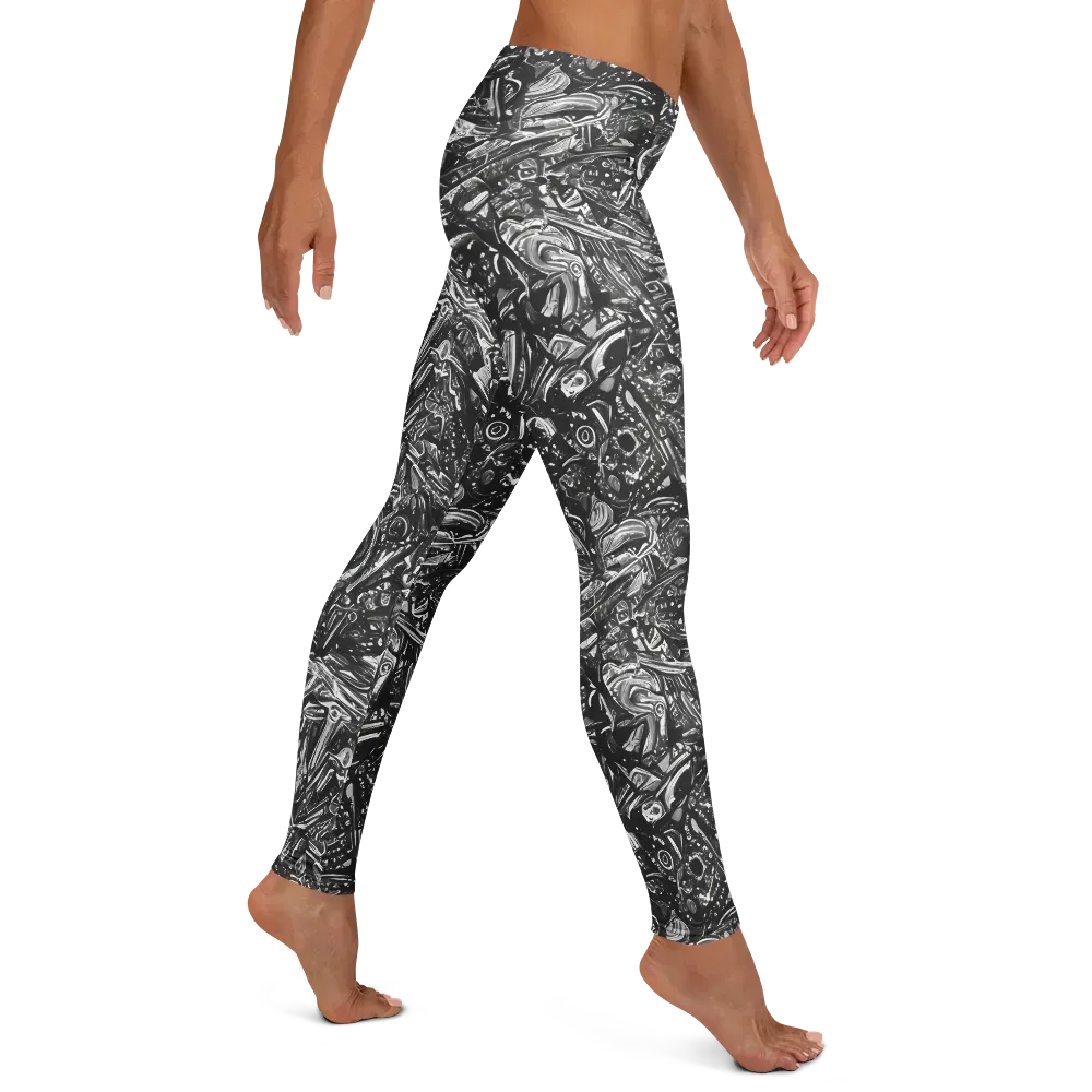 Obsidian Riddle on Leggings — Right