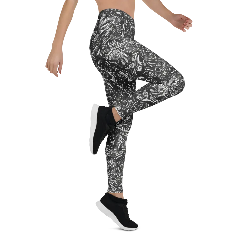 Obsidian Riddle on Leggings — Right