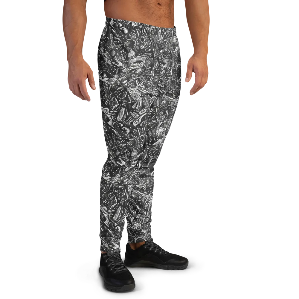 Obsidian Riddle on Men's Joggers — Right
