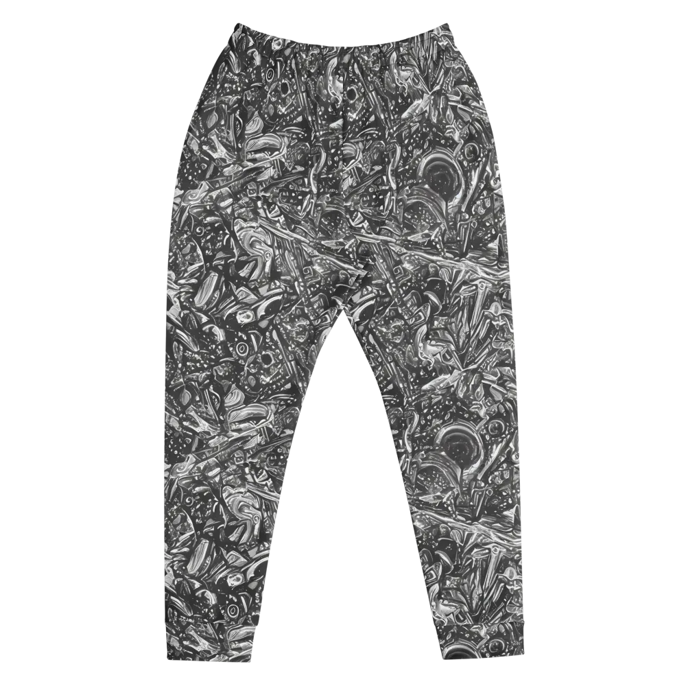 Obsidian Riddle on Men's Joggers — Front
